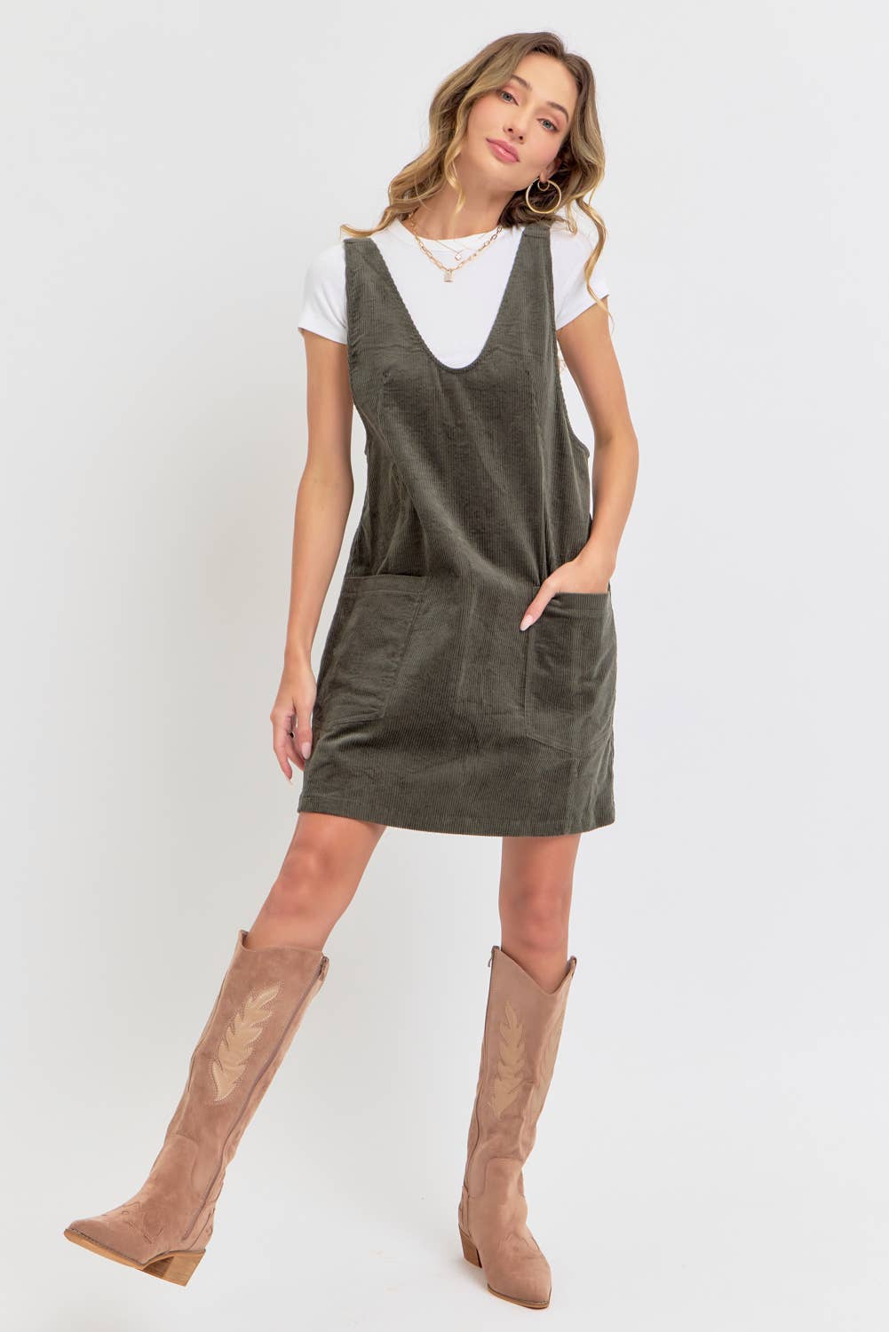 Sweet Lovely by Jen - Venta al por mayor Vestido - Mujer - VESTIDO CASUAL DE PANA EN GENERAL31