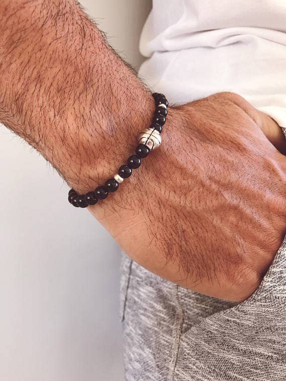 Christina Christi - Wholesale Beaded Bracelet - Mens Basketball Bracelet4