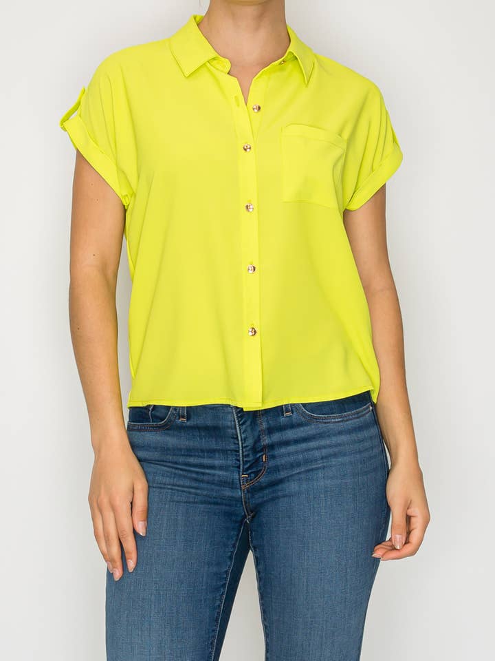 Short Sleeves Blouse for wholesale by DNA Couture