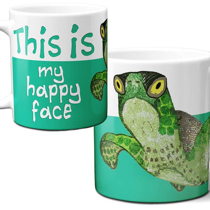 Happy Face Turtle Mug for wholesale by Pithitude