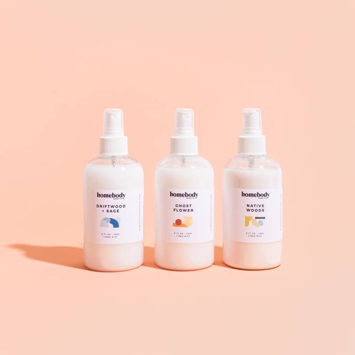 Homebody Candle Co. - Wholesale Room & Linen Spray - Palo Santo • room spray / linen mist3