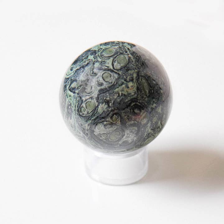 Tiny Rituals - Wholesale Spiritual Stone/Crystal - Kambaba Jasper Sphere - AAA Premium Quality73