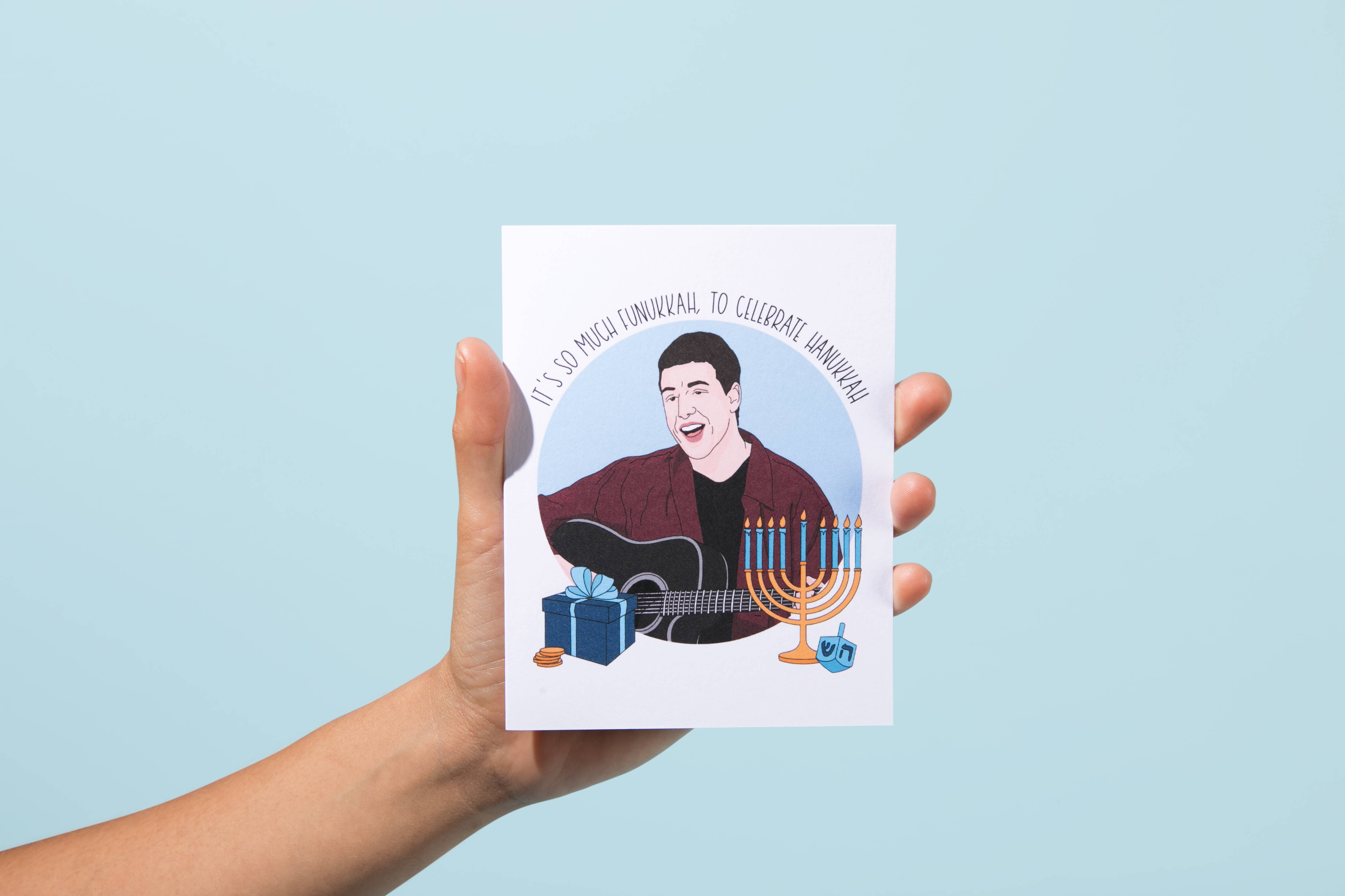 Sammy Gorin LLC - Wholesale Hanukkah Card - It's So Much Funukkah Card5