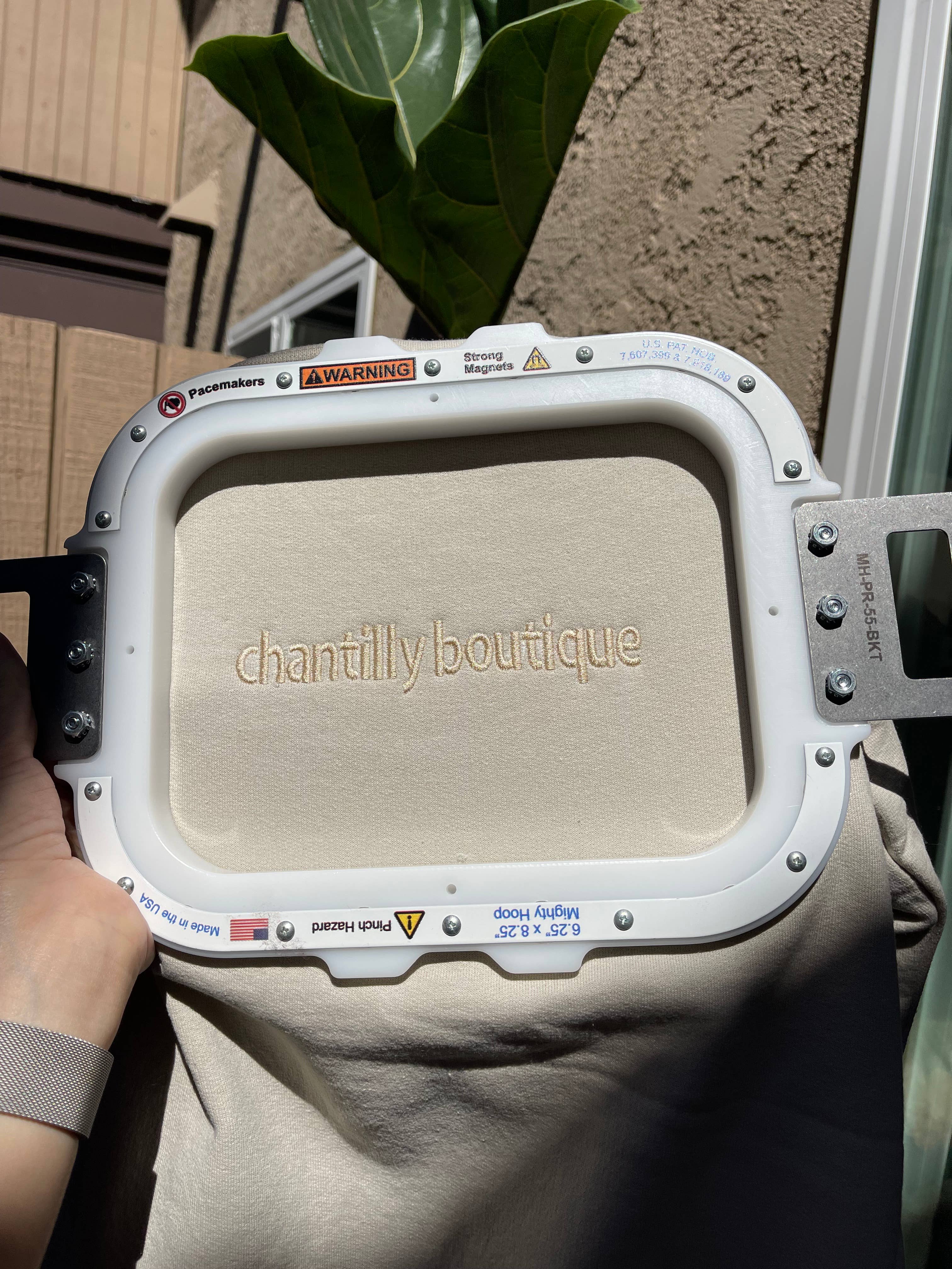 Buleana Boutique and Textiles LLC - Wholesale Graphic Sweatshirt - Unisex - Tone to Tone Custom Embroidered Crewneck God is good Sweater13