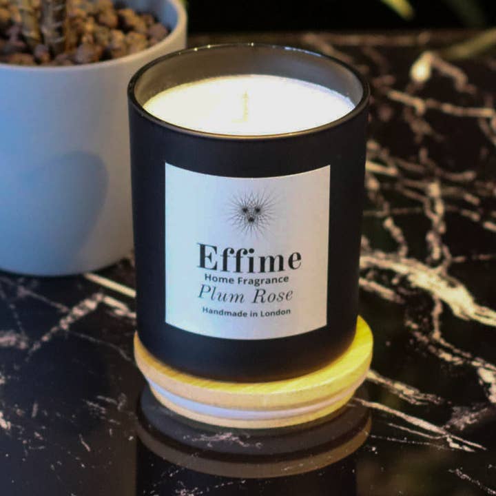 Plum Rose Kerze für den Großhandel von EffimeHome