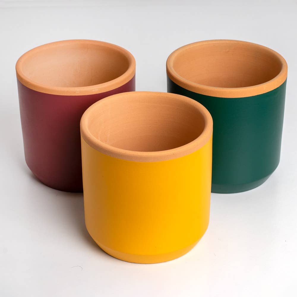 Resetea – wholesale Plant pot – Handcrafted Fern Green Planter🪴4