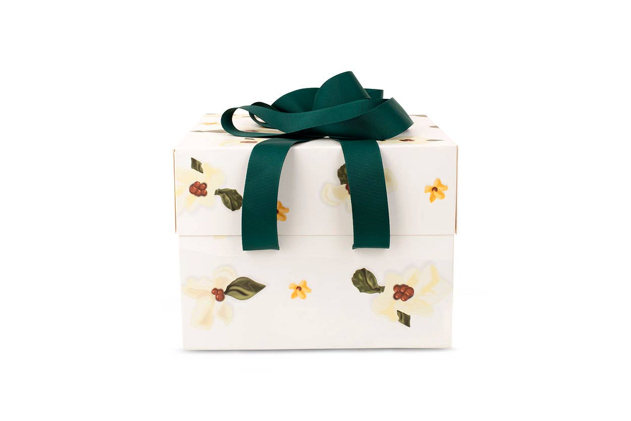 Cake & handle – wholesale Gift box – "Flora" Cake Box2