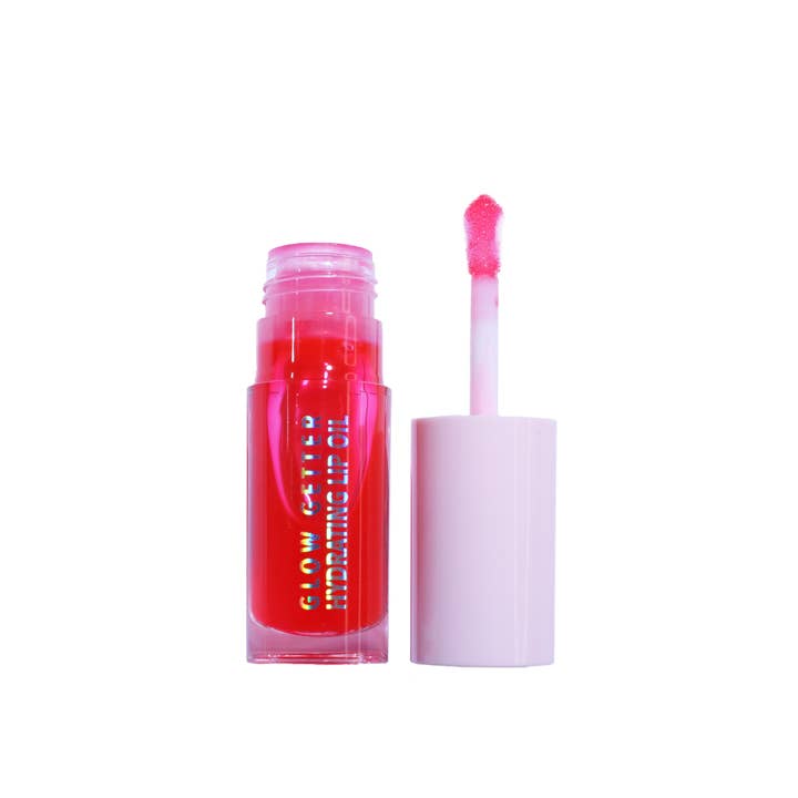 Moira Cosmetics - Wholesale Lip Gloss - Glow Getter Hydrating Lip Oil (008 Juicy Red)2