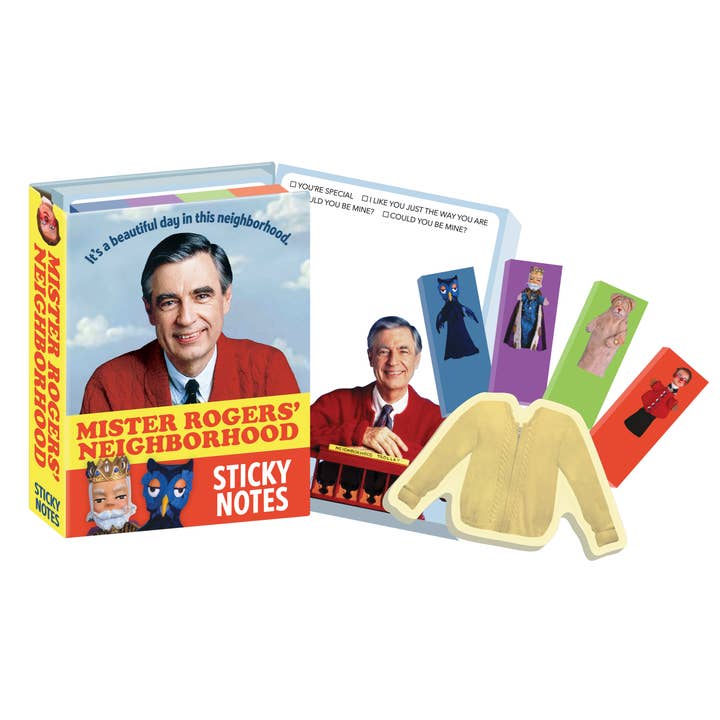 Mister Rogers Sticky Notes for wholesale by Unemployed Philosophers Guild