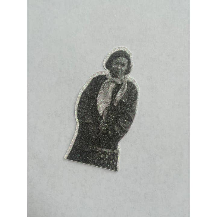 Literary by Ava - Wholesale Sticker - Joan Didion Icon Kiss-Cut Waterproof Sticker1