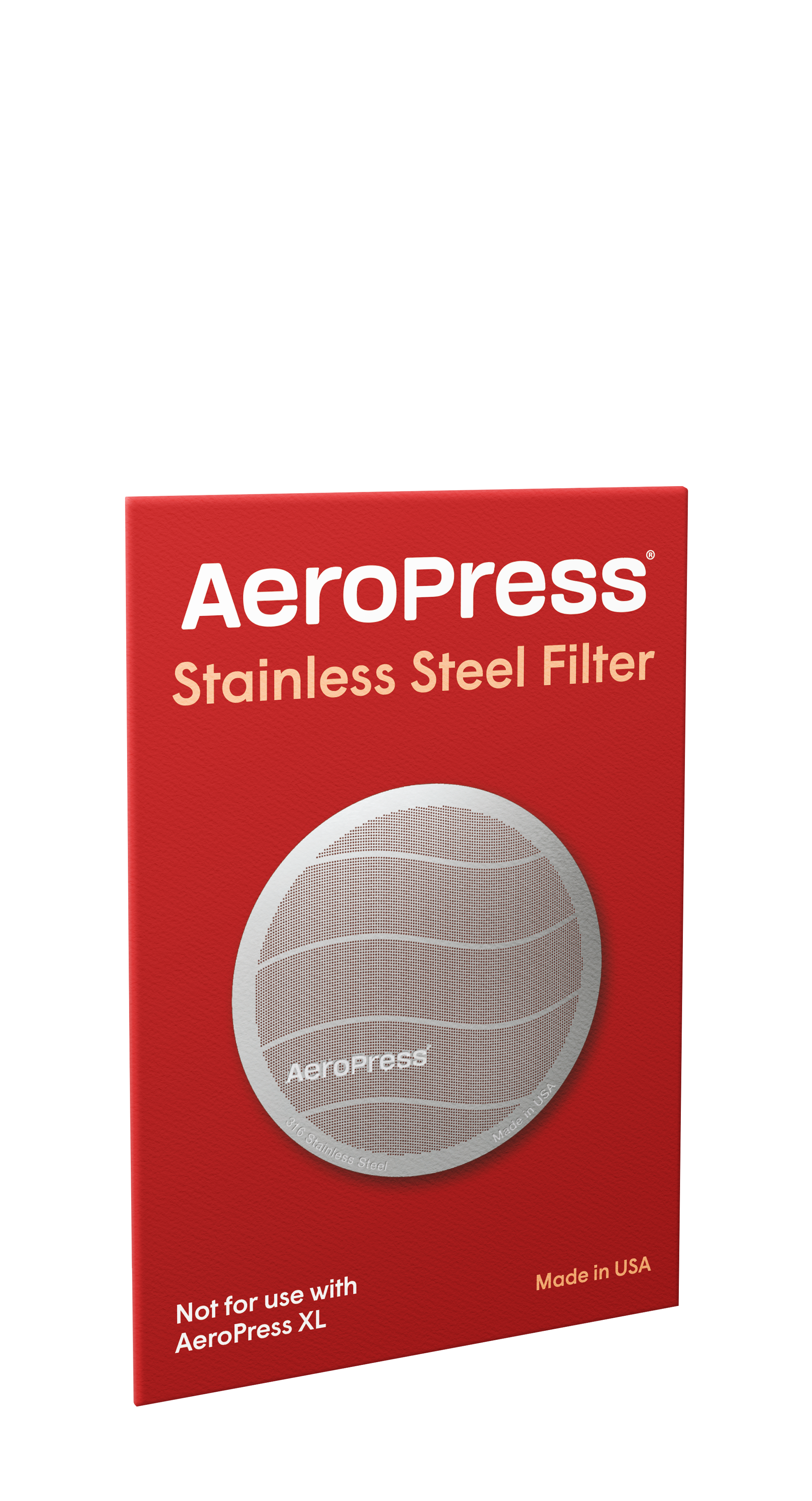 AeroPress - Wholesale Coffee Filter - AeroPress Stainless Steel Reusable Filter (12-ct case pack)1