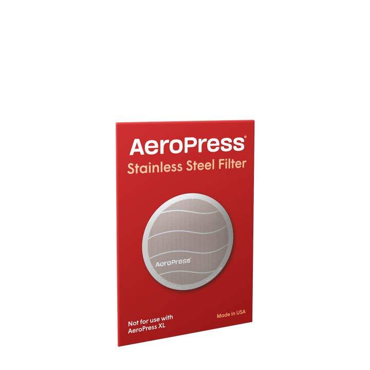 AeroPress - Wholesale Coffee Filter - AeroPress Stainless Steel Reusable Filter (12-ct case pack)1