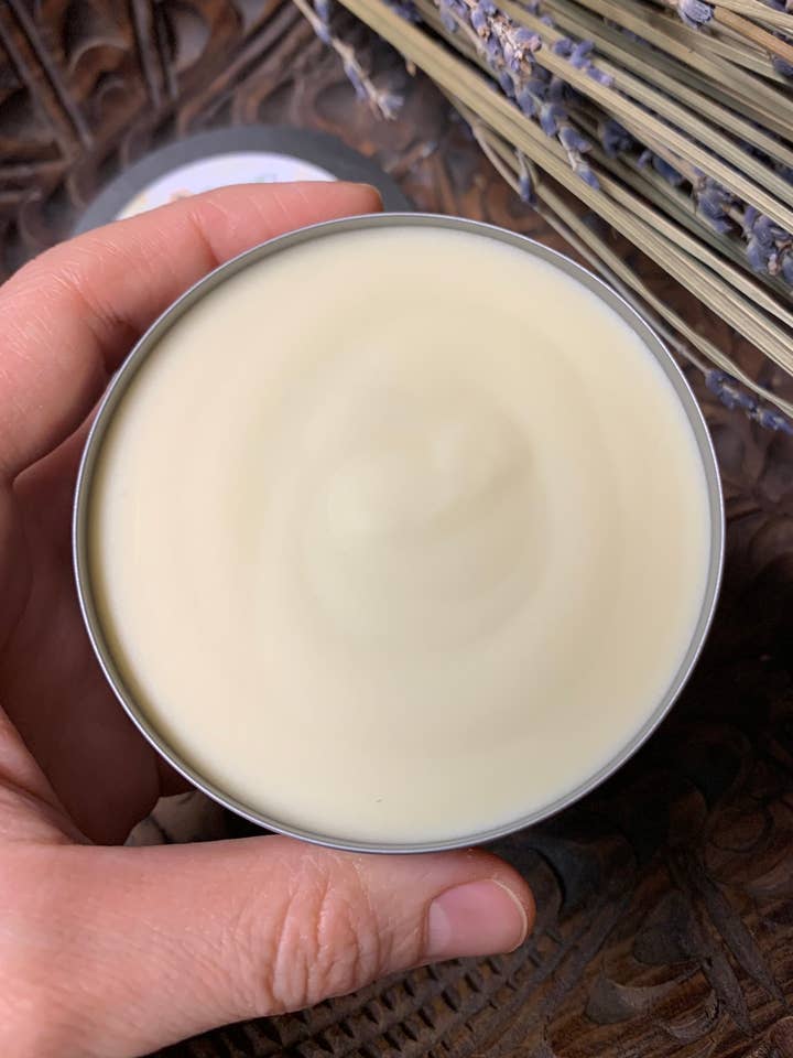 Bare Face & Body Butter with organic oils 100g tin for wholesale by Art Soap Life