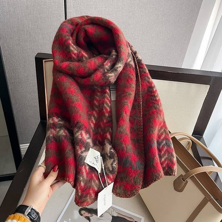 liqubit - Wholesale Scarf - Women's - Colorful Printed Fringed Scarf3