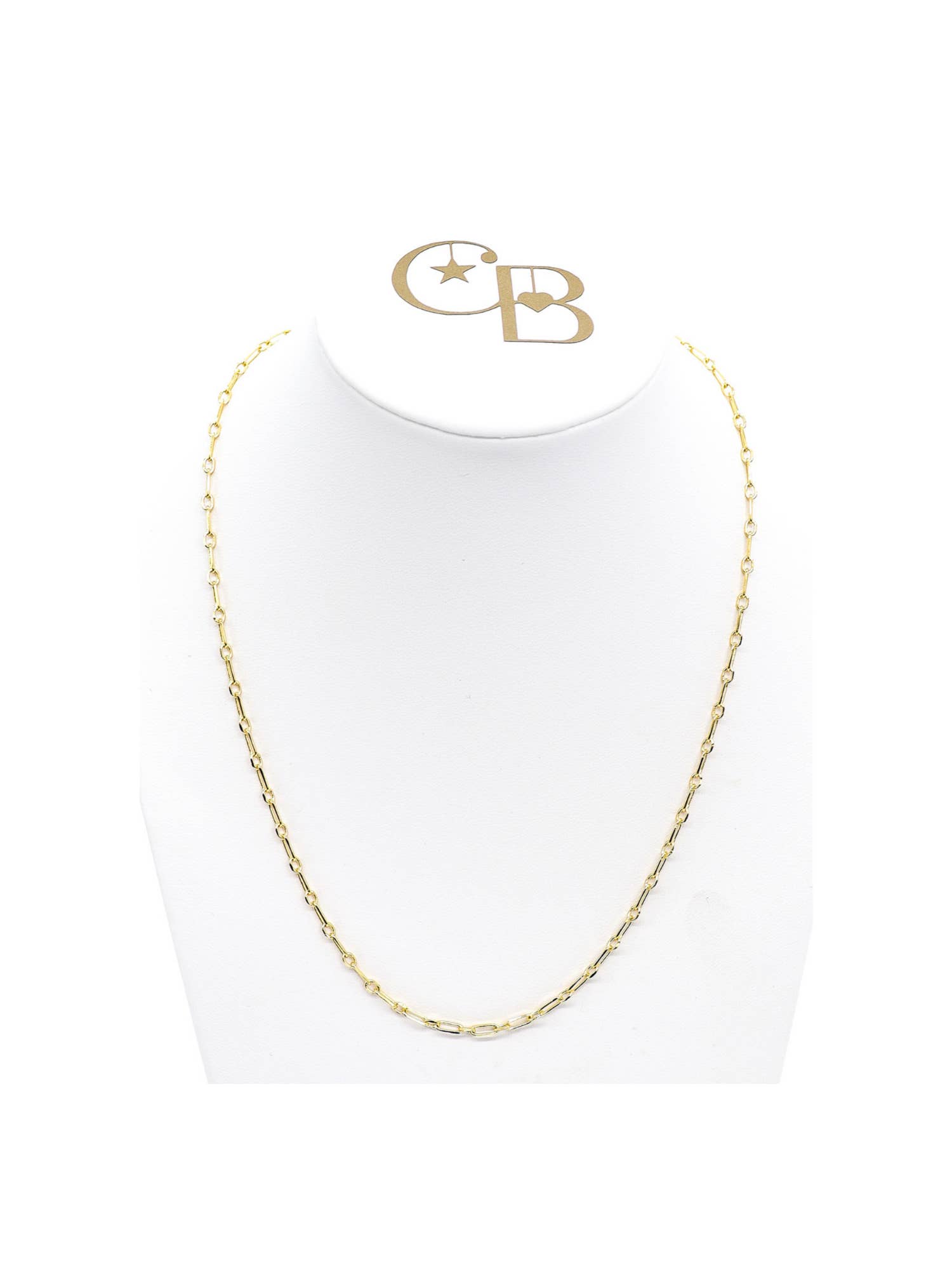 The Charm Bar Company - Wholesale Link & Chain Necklace - Gold Madilyn Necklace