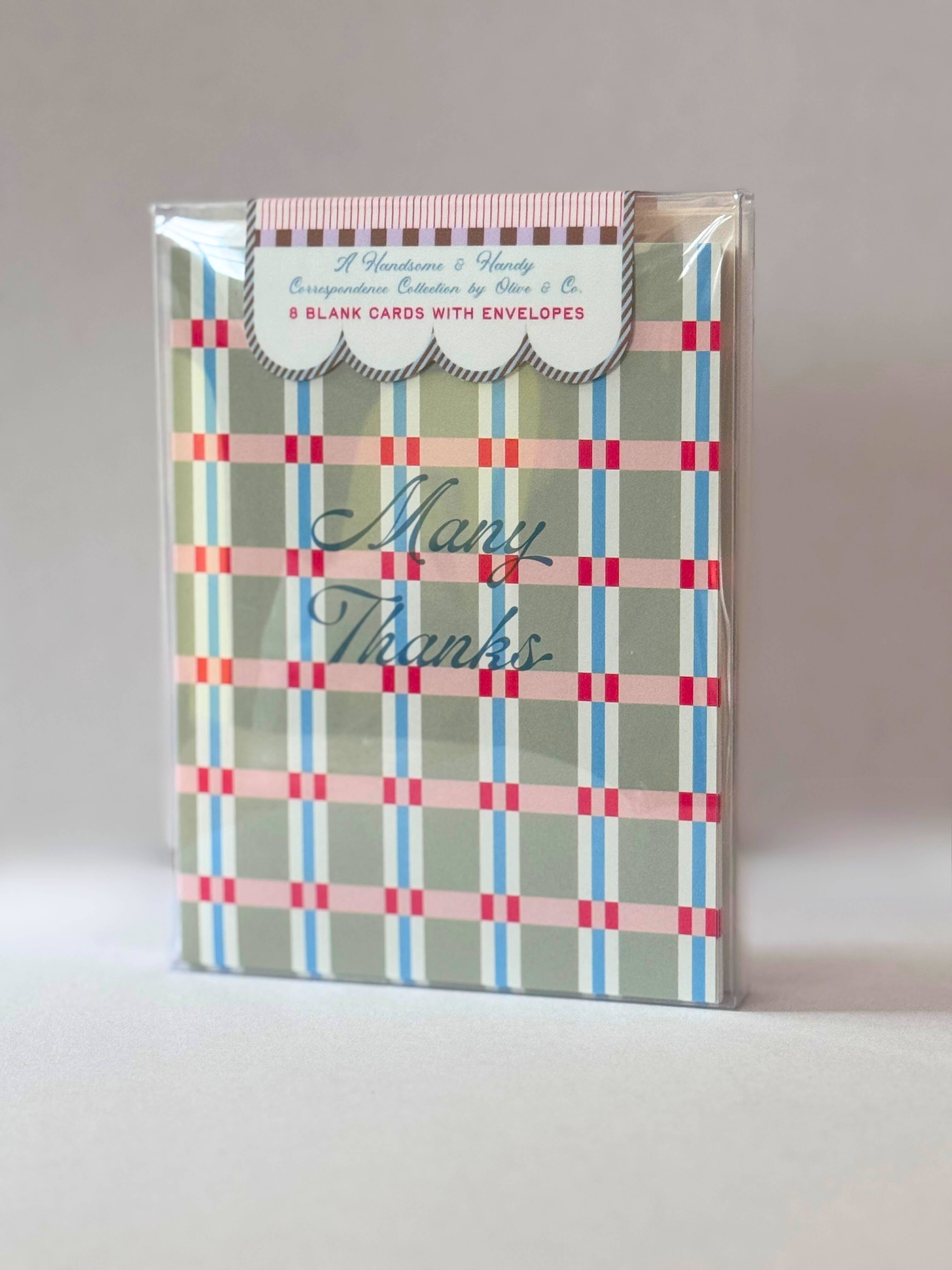 Olive & Company - Wholesale Thank You Card - Many Thanks2