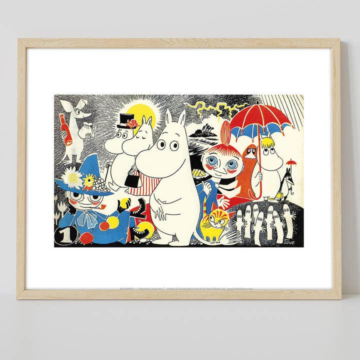 Star Editions - Wholesale Art Print - 1 Moomin - 11X14” Premium Art Print1