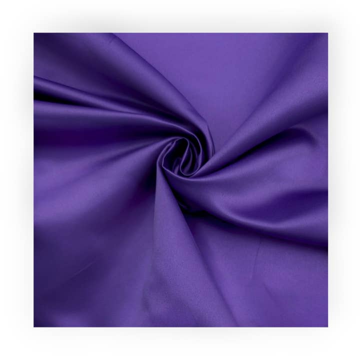 Satén Duquesa Nupcial - Púrpura para venta al por mayor de City Fabrics