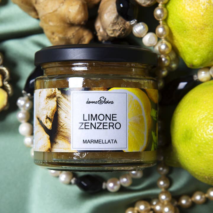 DONNA ELVIRA dolceria di Roccasalva Elvira - Vente Confiture/gelée - Confiture de citron et gingembre2