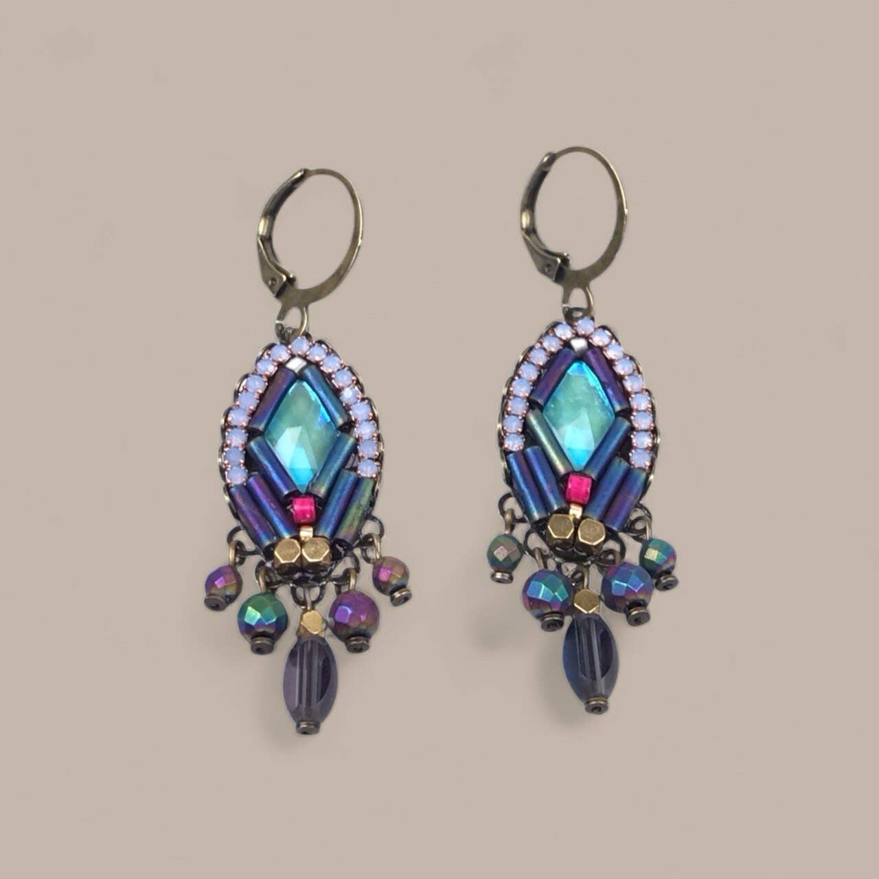 melizijewelry - Wholesale Dangle Earrings - Zafir crystal earrings (hook)0