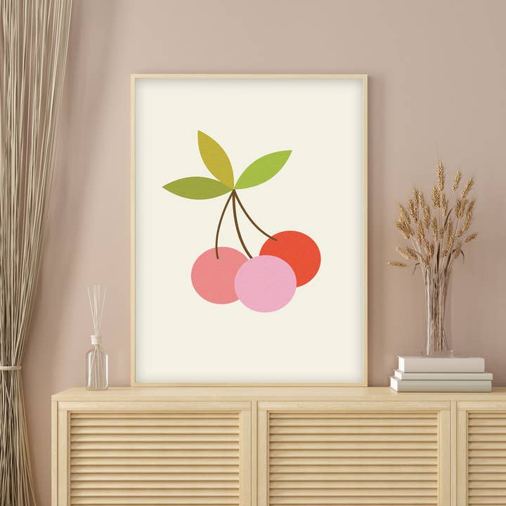 CHERRY BABY | WALL ART PRINT for wholesale by Penny And Me