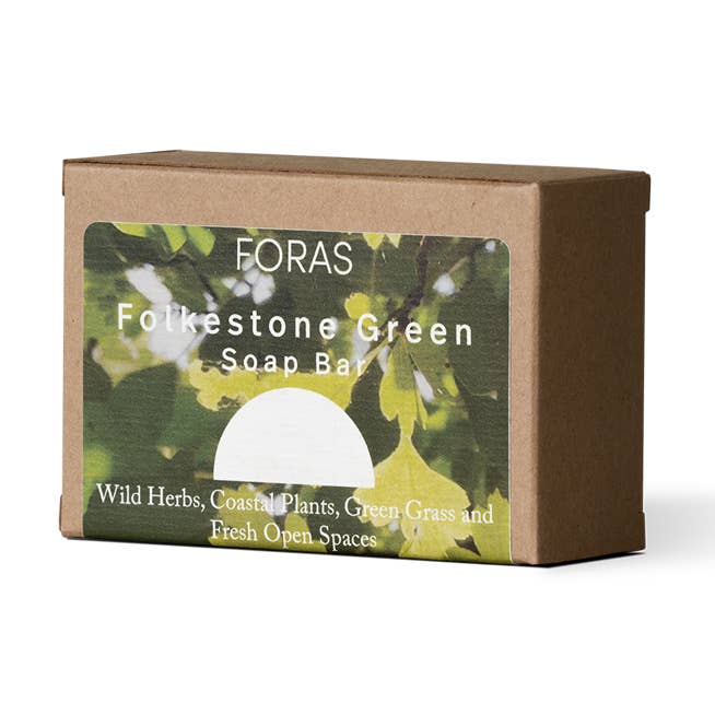 Barre de savon Folkestone Green pour la vente par Foras Fragrance & Skincare