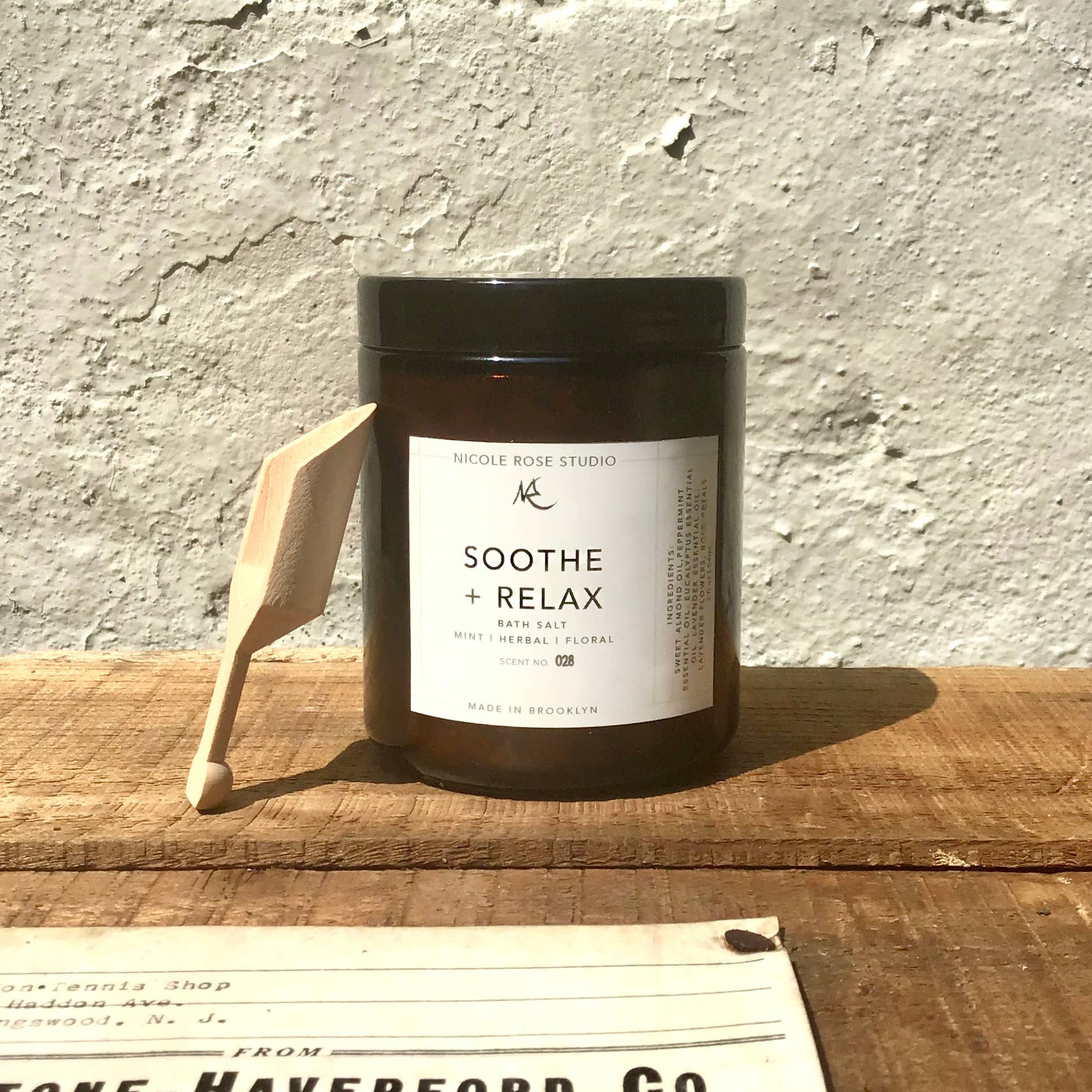 Nicole Rose Studio - Wholesale Bath Salts - Soothe + Relax 8oz Bath Salt3