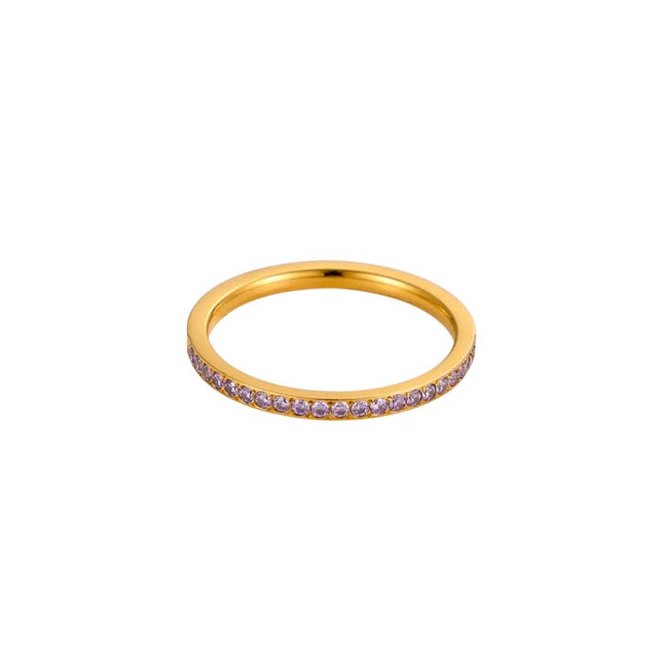 Ring evig diamant lilla for engroshandel hos Rosies