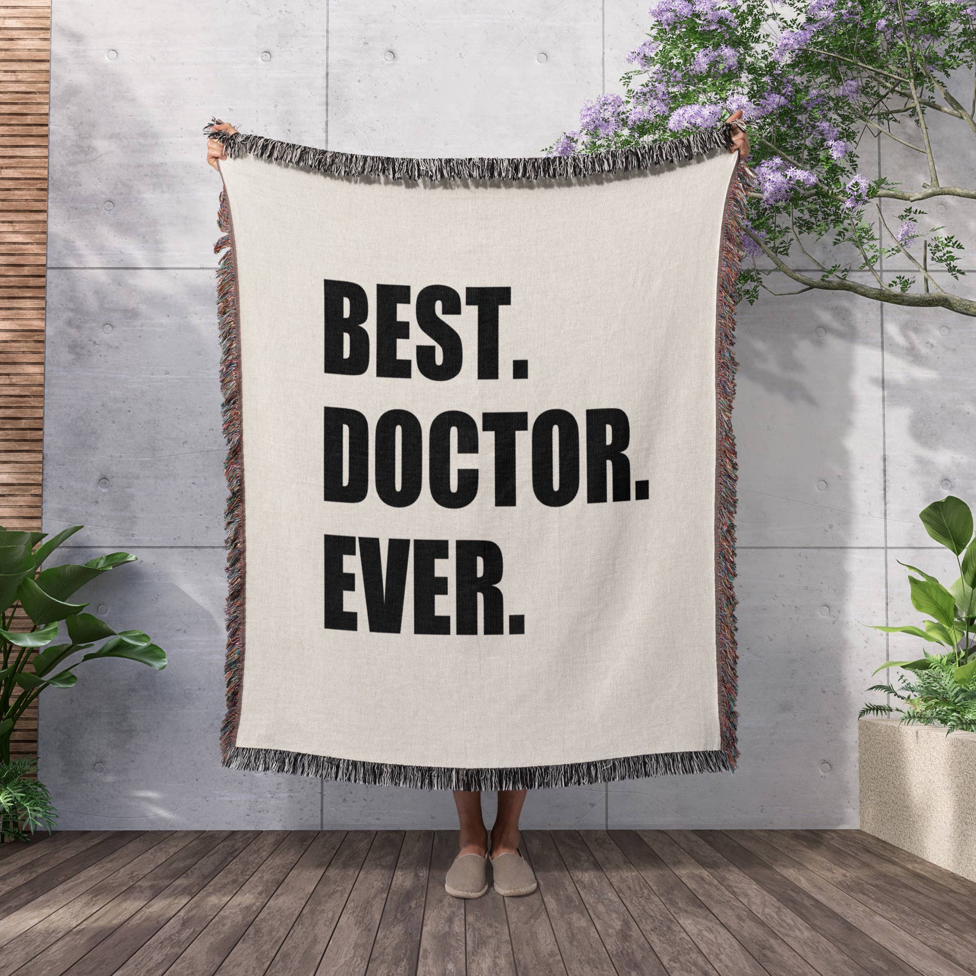 3dRose - Vendita all'ingrosso Plaid - 3dRose, Miglior Dottore di Sempre - regalo divertente per orgoglio professionale per medici di base, specialisti e dottori di ricerca, Coperta2