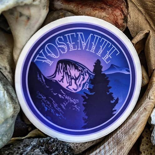 Yosemite vinyl sticker voor wholesale door LA Is Not A Desert