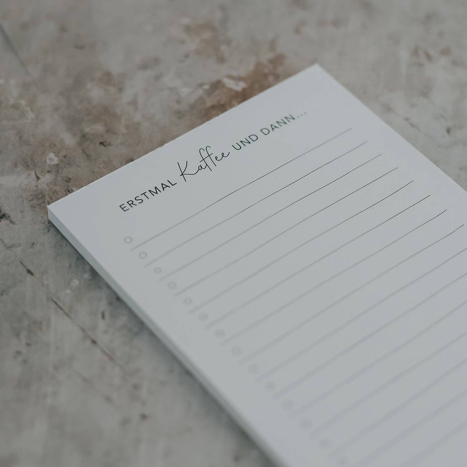 Eulenschnitt - Vente Blocs-notes - Bloc D'abord le café (UE = 10 pcs)1