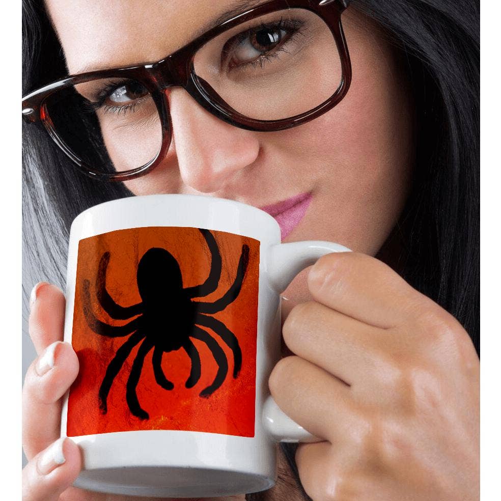 3dRose - Venta al por mayor Taza - 3dRose, Araña en telaraña roja, Taza9