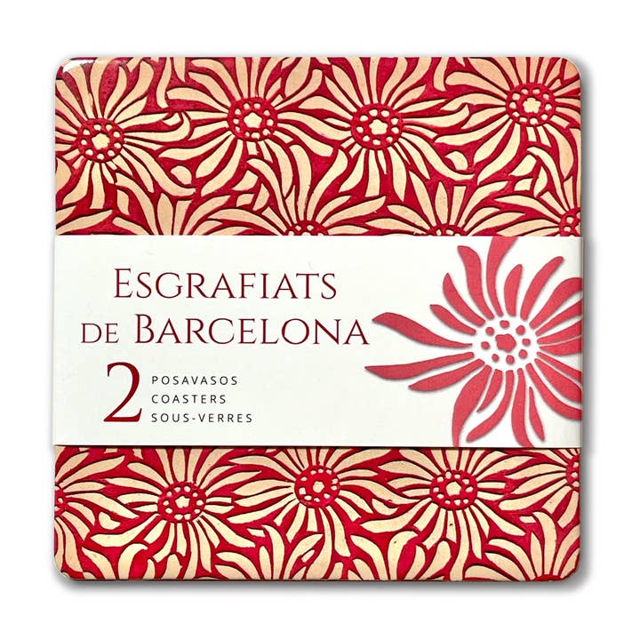 2 Untersetzer Rambla del Prat 27 für den Großhandel von Barceloning