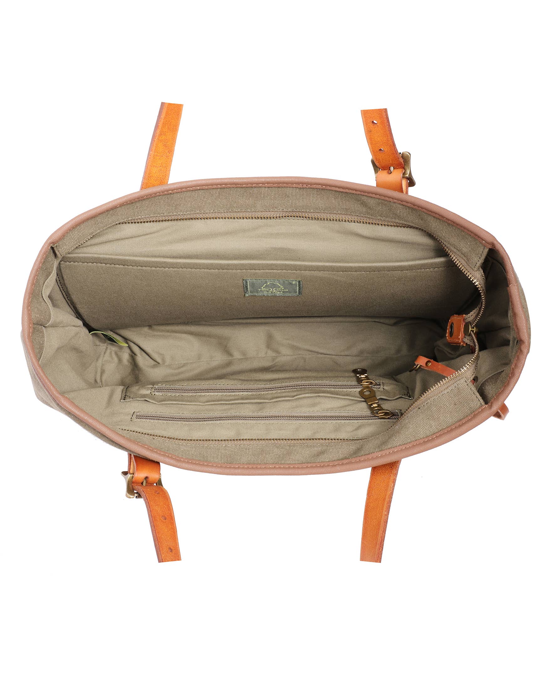 TSD Brand - Wholesale Draagtas - Dames - Redwood Canvas Shopper41