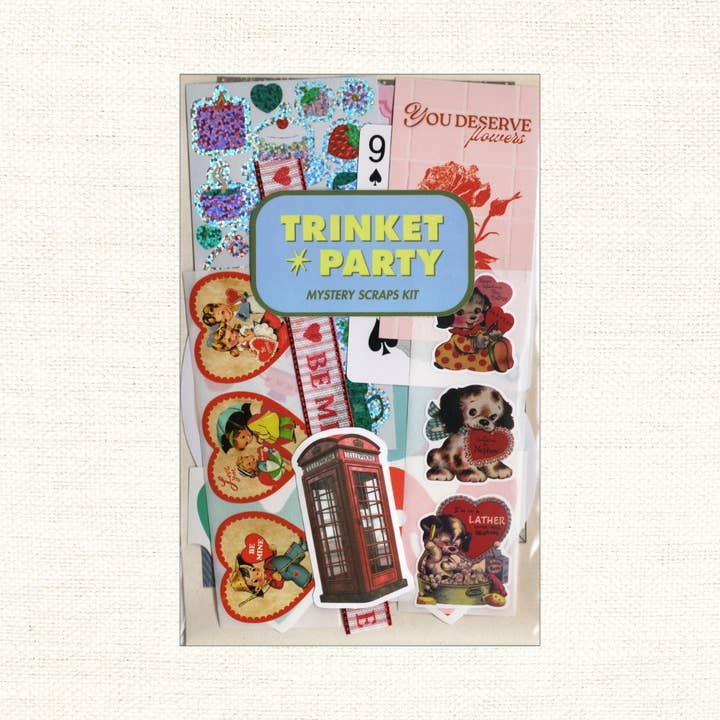 Trinket Party - Wholesale Scrapbooking Kit - Mystery Scraps Kit3