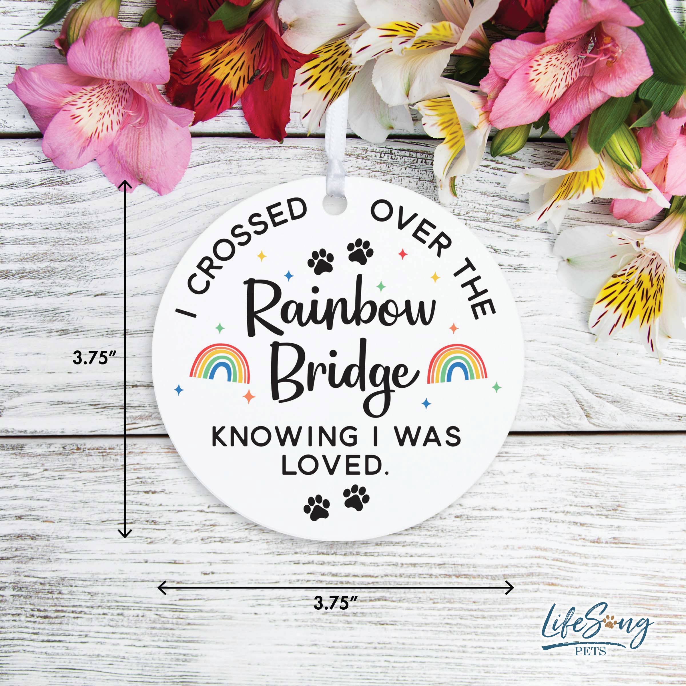 LifeSong Milestones - Wholesale Ornament - Rainbow Bridge Pet Keepsake Ornament 6