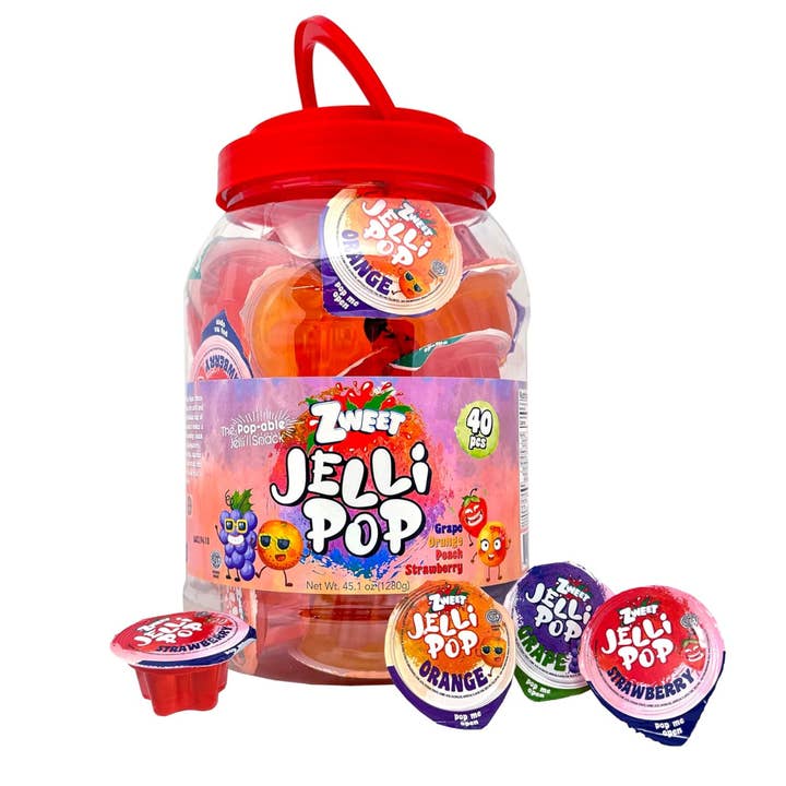 I Got Your Candy - Vente Bonbons gélifiés - Pot de bonbons Zweet Jelli 45,01 oz - 40 pièces