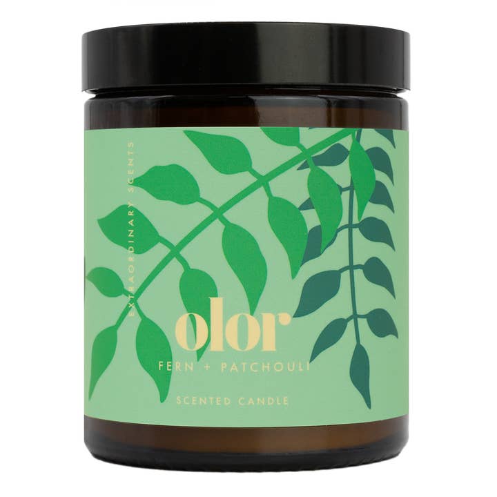 OLOR - Wholesale Jar/Filled Candle - Fern + Patchouli Jar Candle5