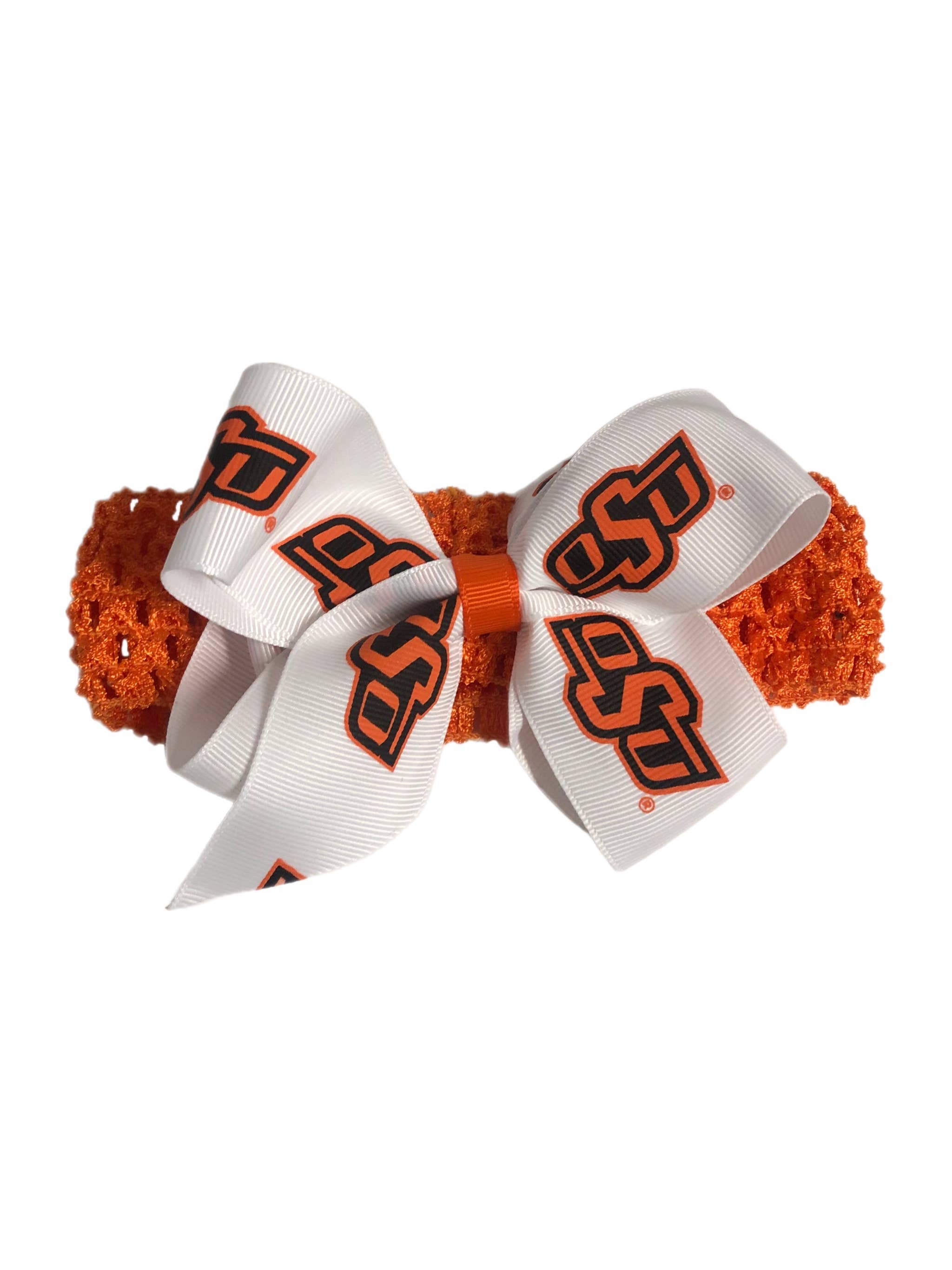 USA Licensed Bows and Accessories – wholesale Fashion headband – women's – Crochet Headband W/ Junior Bow #2613