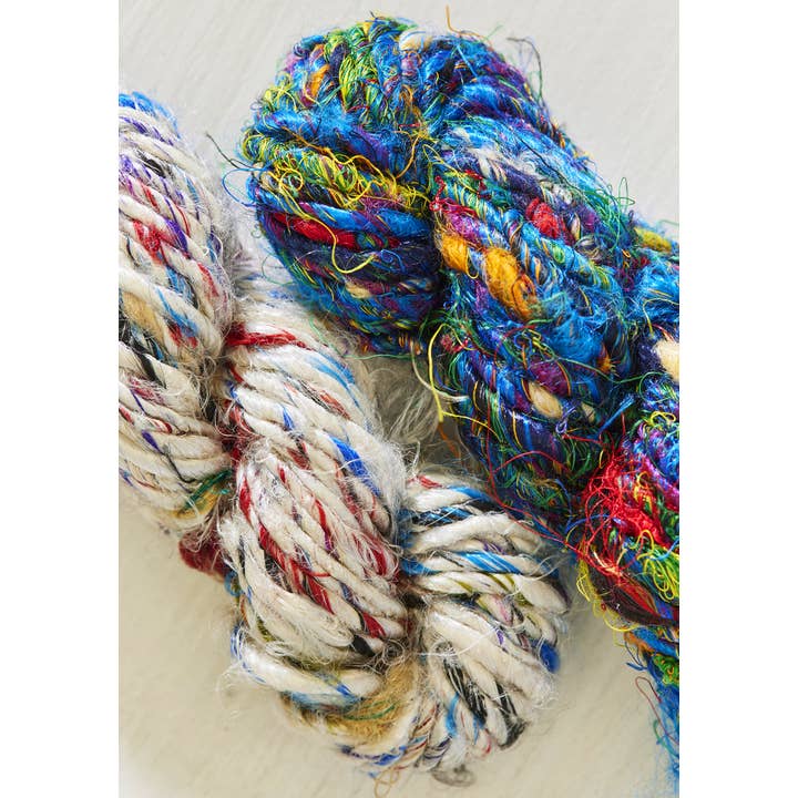 Namaste - Wholesale Yarn - Banana Yarn Chunky Mixed Rainbow