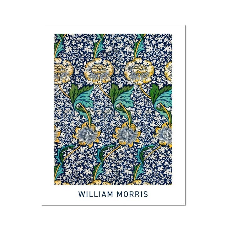 Tirage Fine Art WILLIAM MORRIS LINEN pour la vente par Cynefn