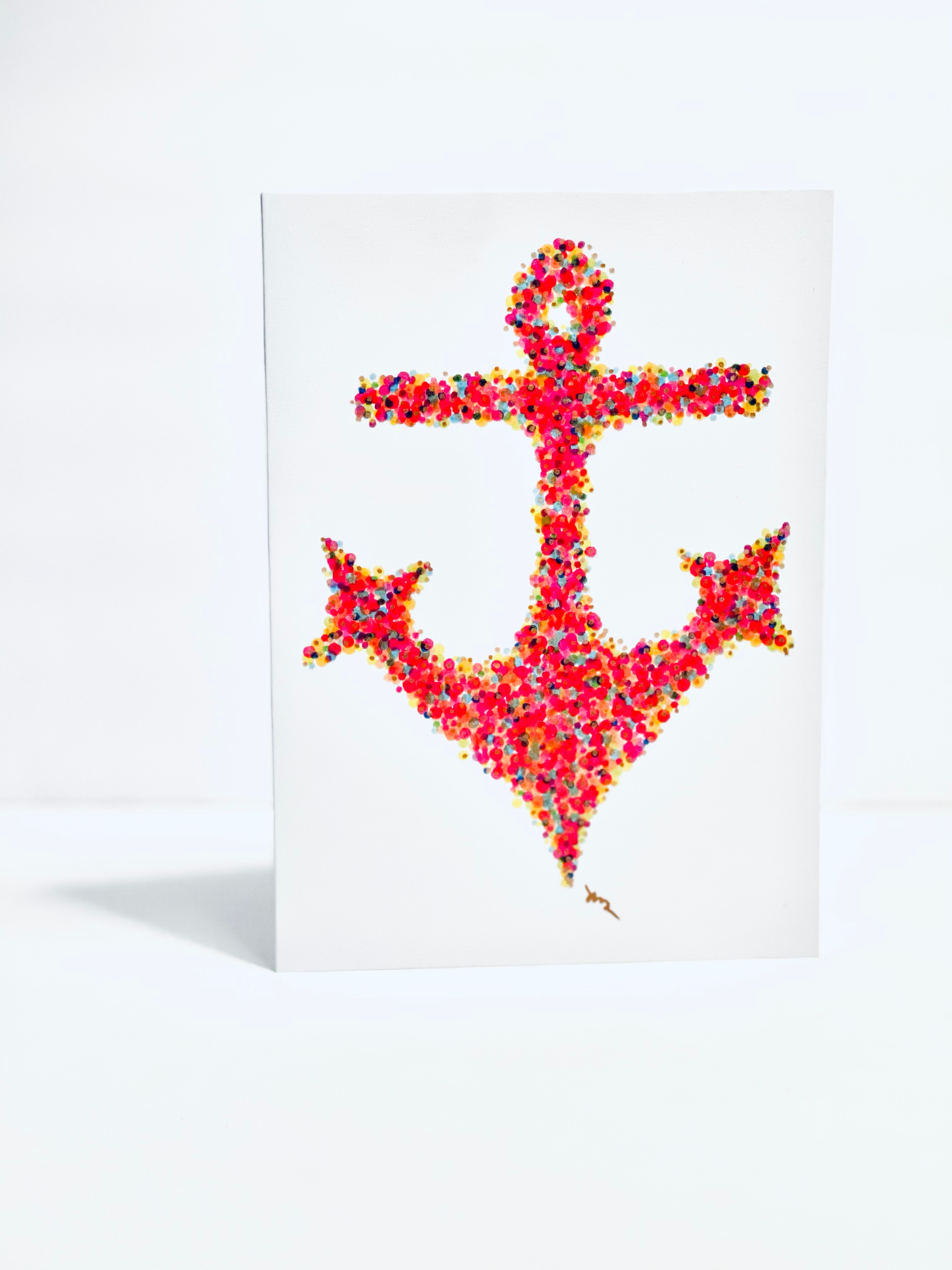 Gallery of Good® - Wholesale Everyday Greeting Card - "Anchors Away" Fine Paper Card w/envelope1