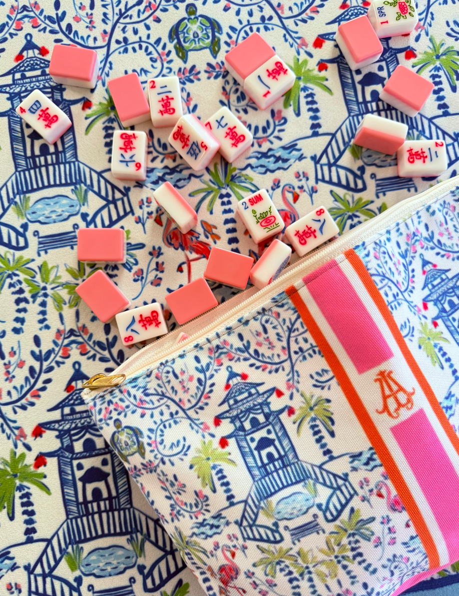 Britt Mills Design - Wholesale Decorative Tabletop Object - Britt Mills Mahjong Mats - MULTIPLE PRINTS (Non-Neoprene)14