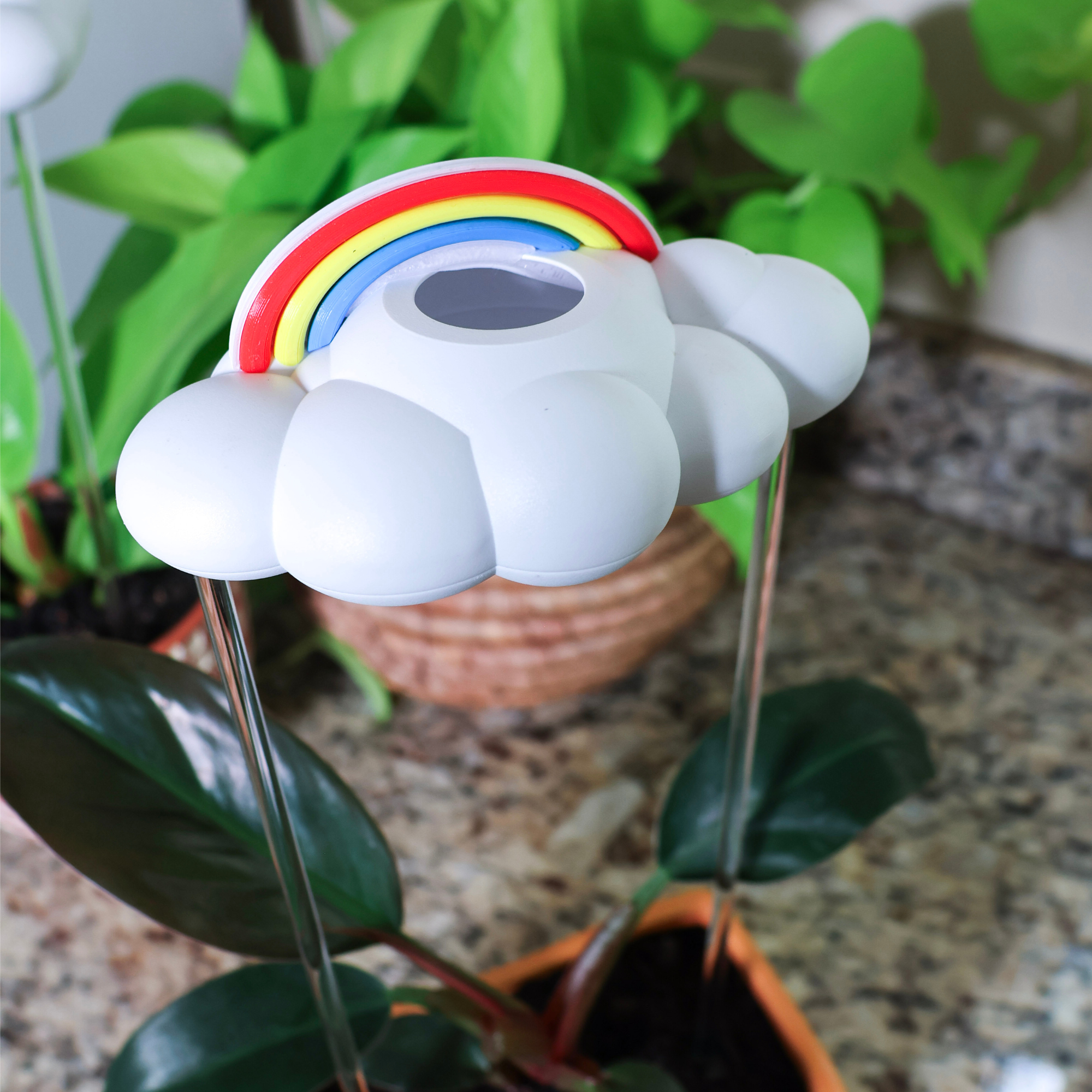 The Cloud Makers – wholesale Kruka – Primär regnbågscharm för droppande regnmoln 9