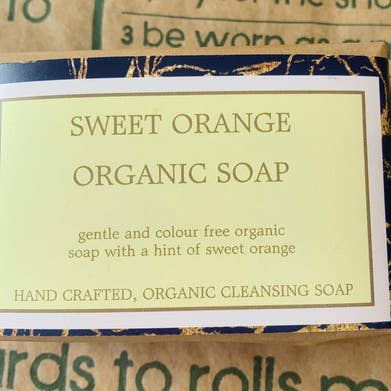 Organic Range ORGANIC SWEET ORANGE ESSENTIAL OIL SOAP PACK for wholesale by The Soap Loaf Company