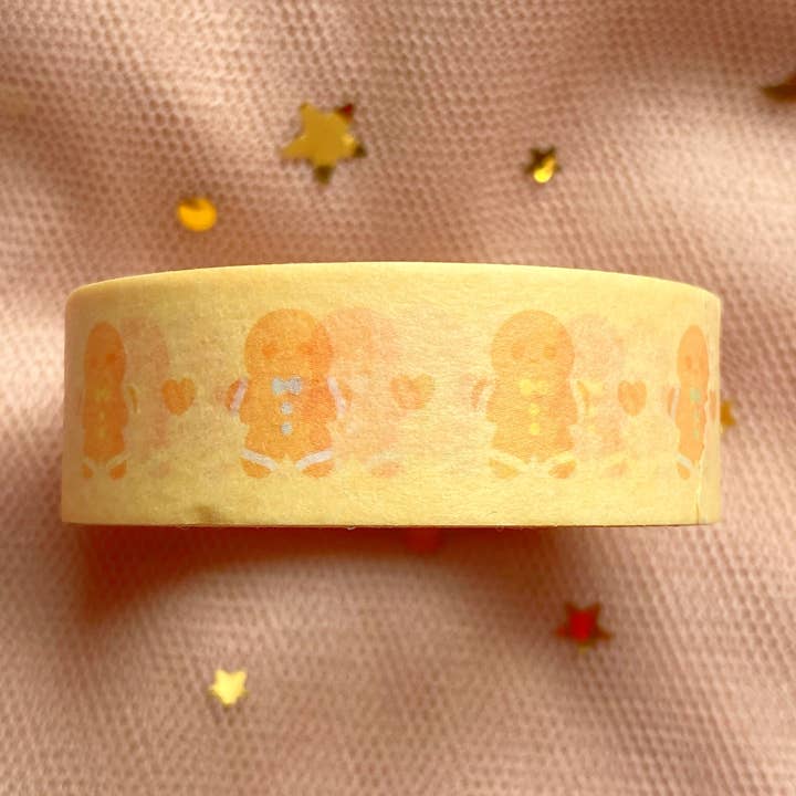 Christmas Holiday Gingerbread Washi Tape for wholesale by Loveli Atelier