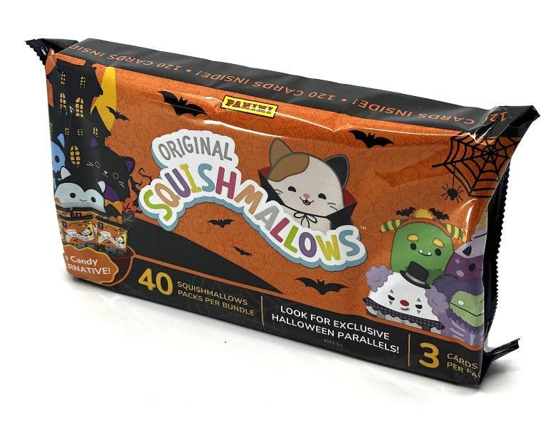 Wildwood Enterprises LLC - Wholesale Halloween Card - 2025 Panini Squishmallows Halloween 40pk Treat Pack Bundle1