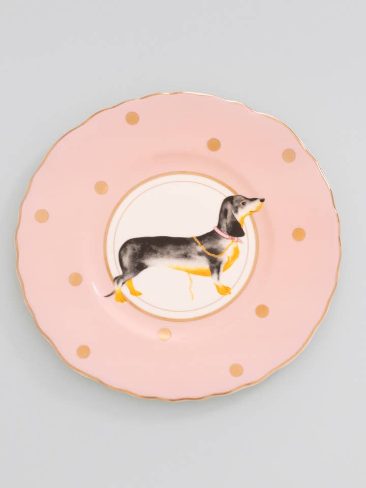Yvonne Ellen Sausage Doggie Sandwich Plate 23cm for wholesale by Yvonne Ellen