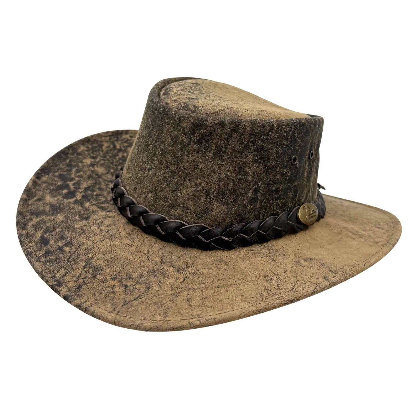 Jacaru Australia - Wholesale Cowboy Hat - Unisex - Jacaru 1172 Kangaroo Hat Stonewash6