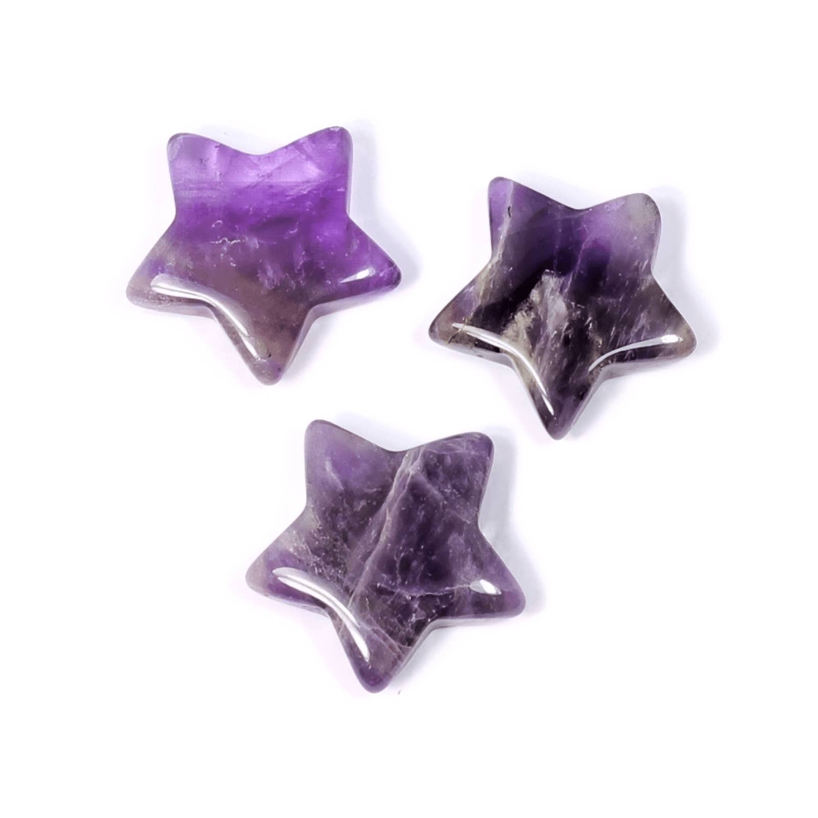 The Psychic Tree - Wholesale Spiritual Stone/Crystal - Healing Mini Star Crystal - Amethyst